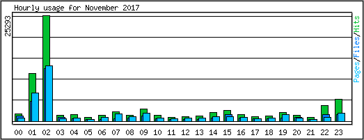 Hourly usage