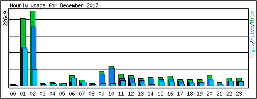 Hourly usage
